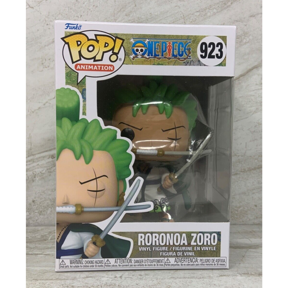 Funko Pop! Animation: #923 One Piece - RORONOA ZORO Vinyl Figure w/ Protector